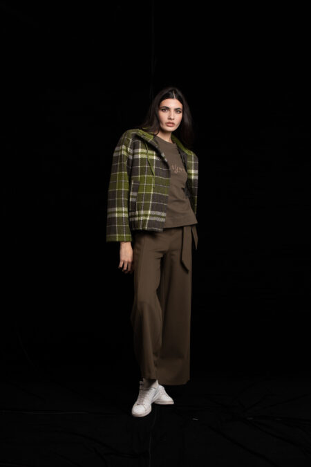 PANTALONE PALAZZO C/CINT.PUNTO MILANO
