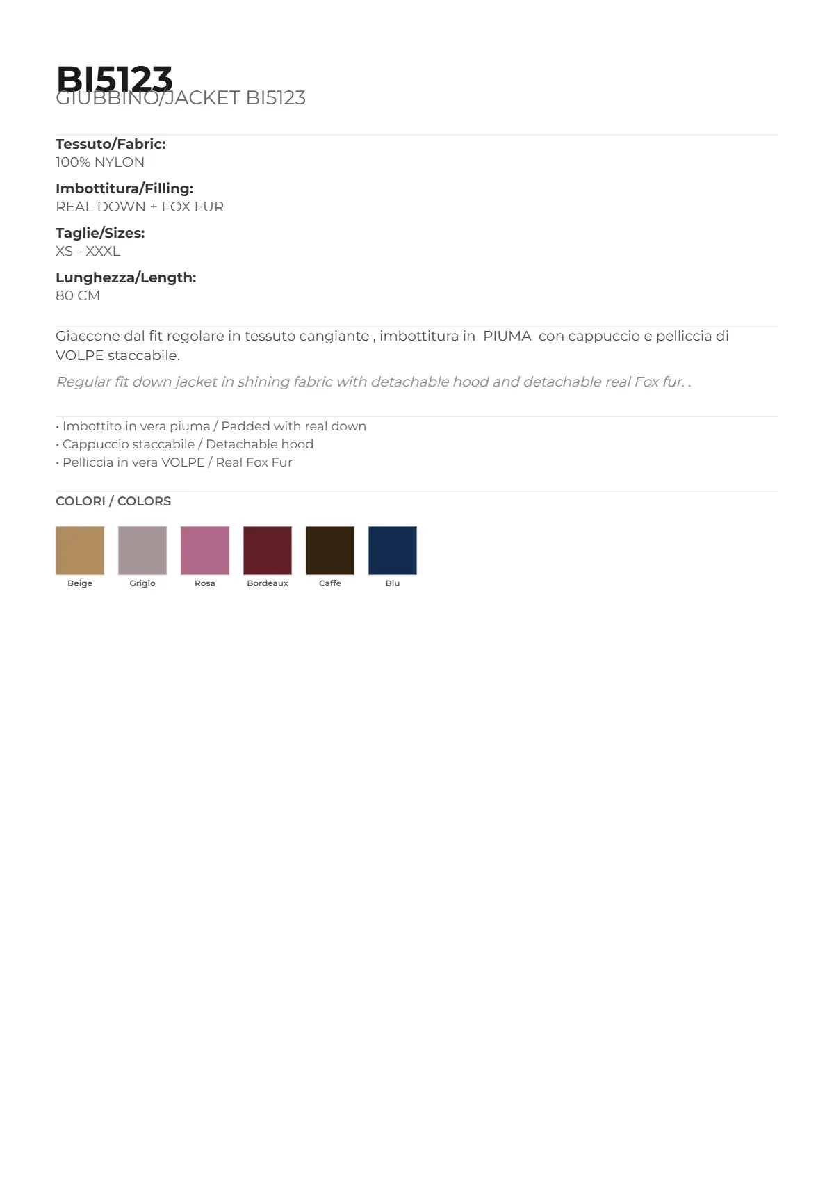 GIUBBINO/JAC MOD.BI5123 - immagine 4