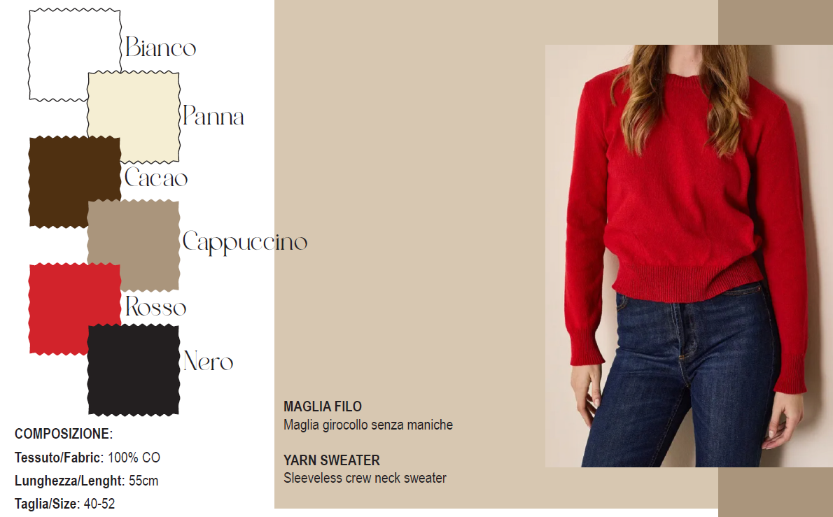MAGLIA GIROCOLLO M/L MOD.CE65244ML - Image 2