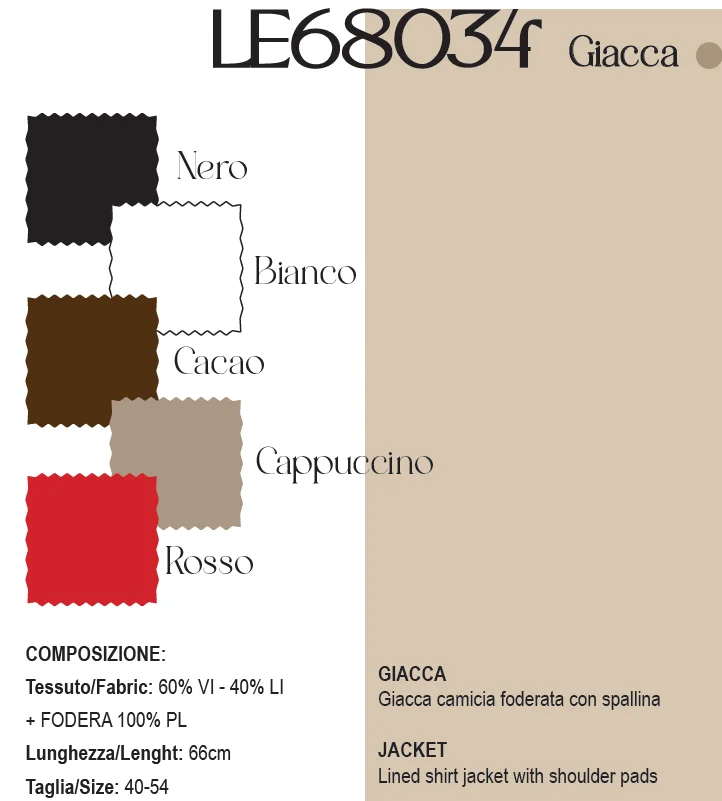 GIACCA MOD. LE68034CM - Image 2