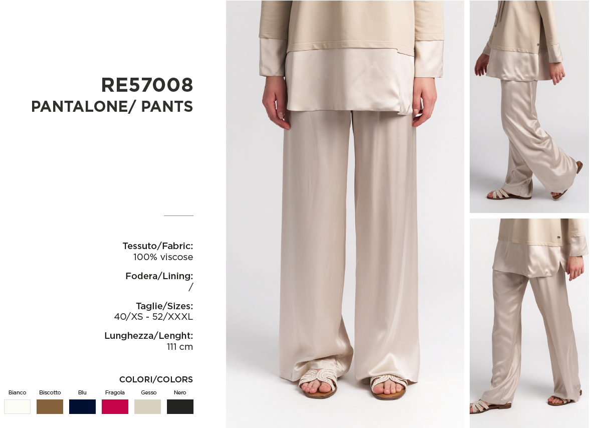 PANTALONE MOD. RE57008CM - immagine 2