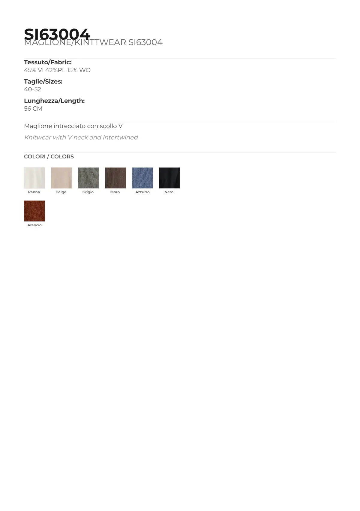 MAGLIONE/SWEATER MOD. SI63004 - immagine 3