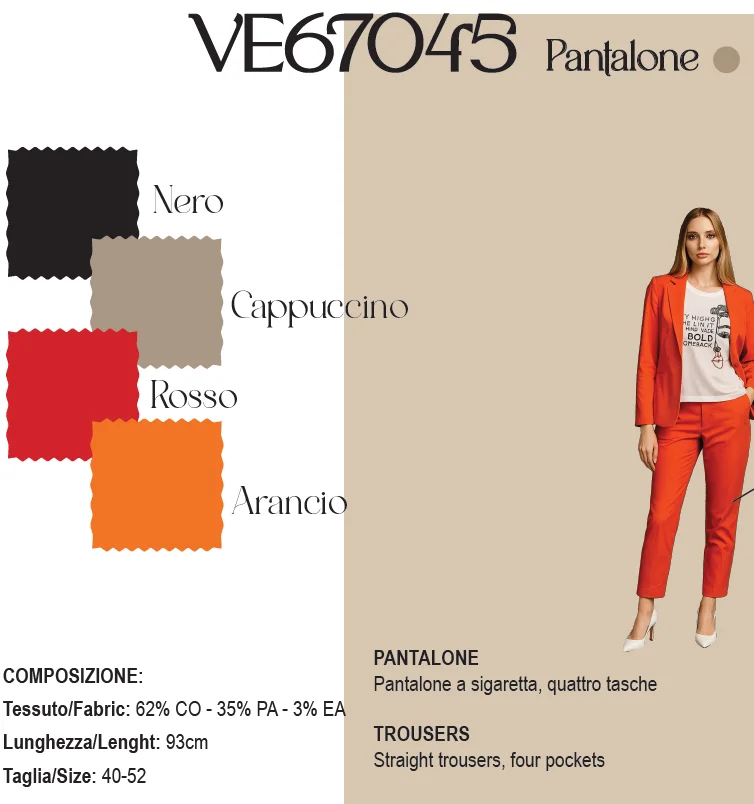 PANTALONE MOD. VE67045CM - Image 2