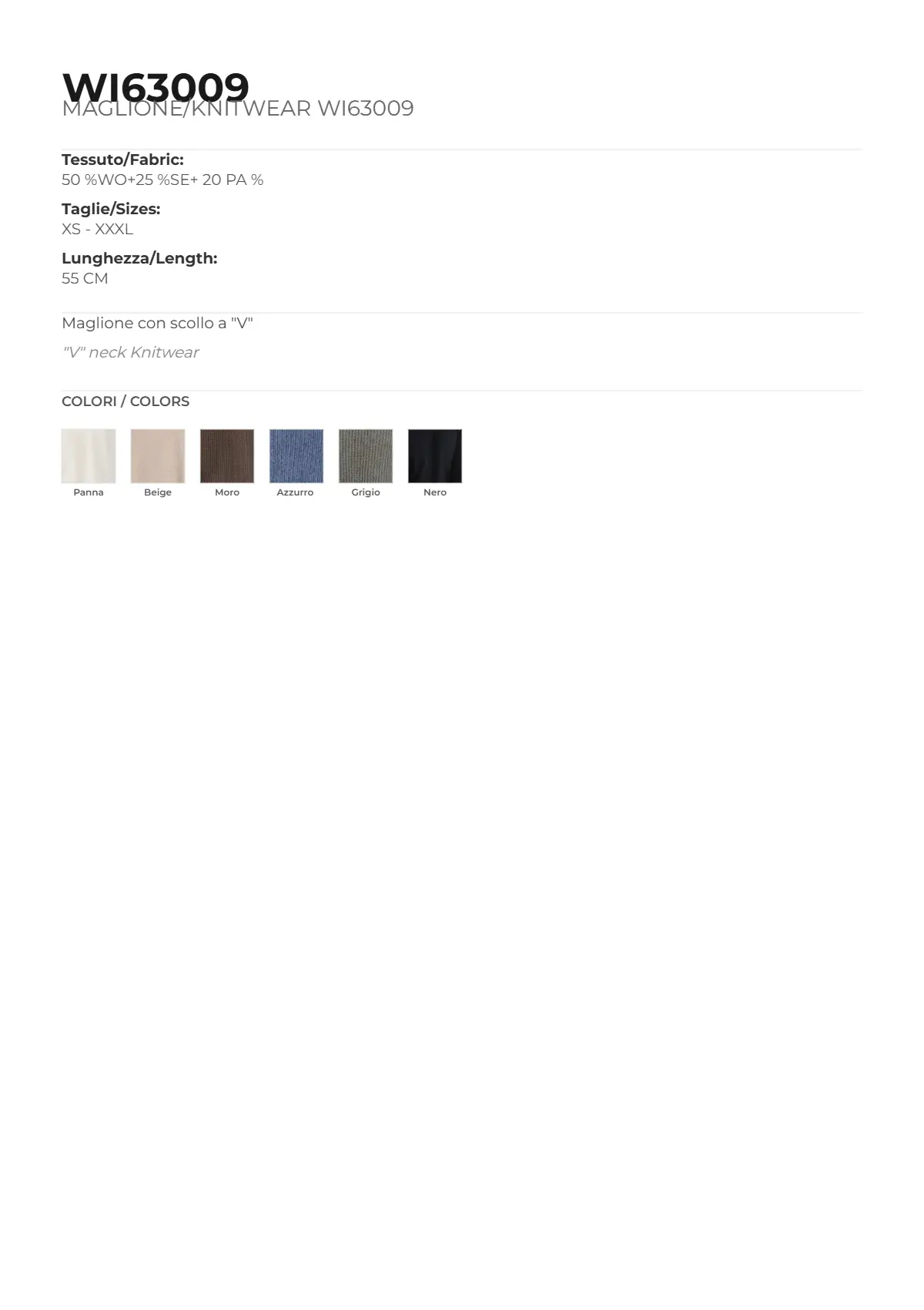 MAGLIONE/SWEATER MOD.WI63009 - immagine 4