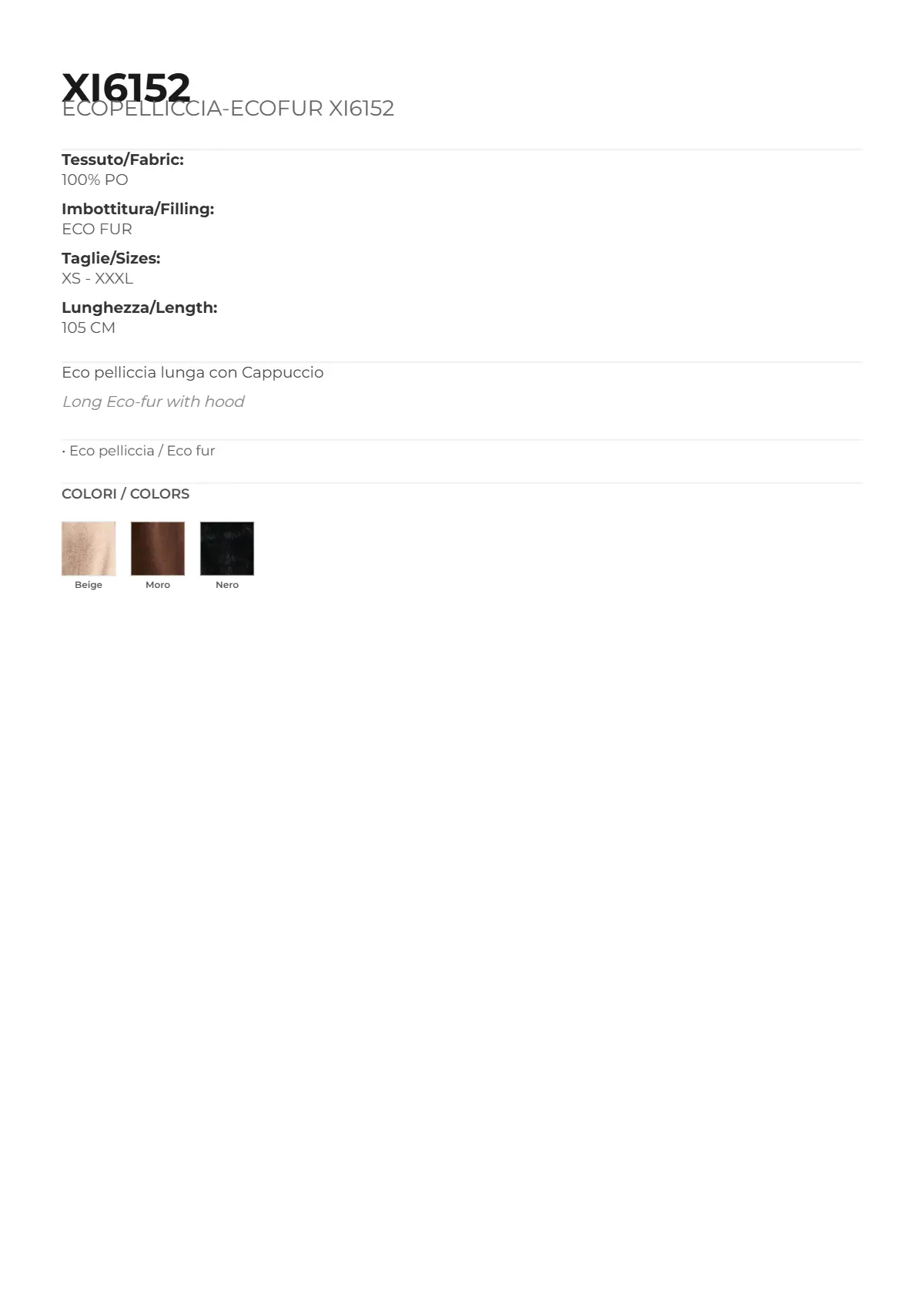 ECOPELLICCIA/ECOFUR MOD. XI6152 - Image 3