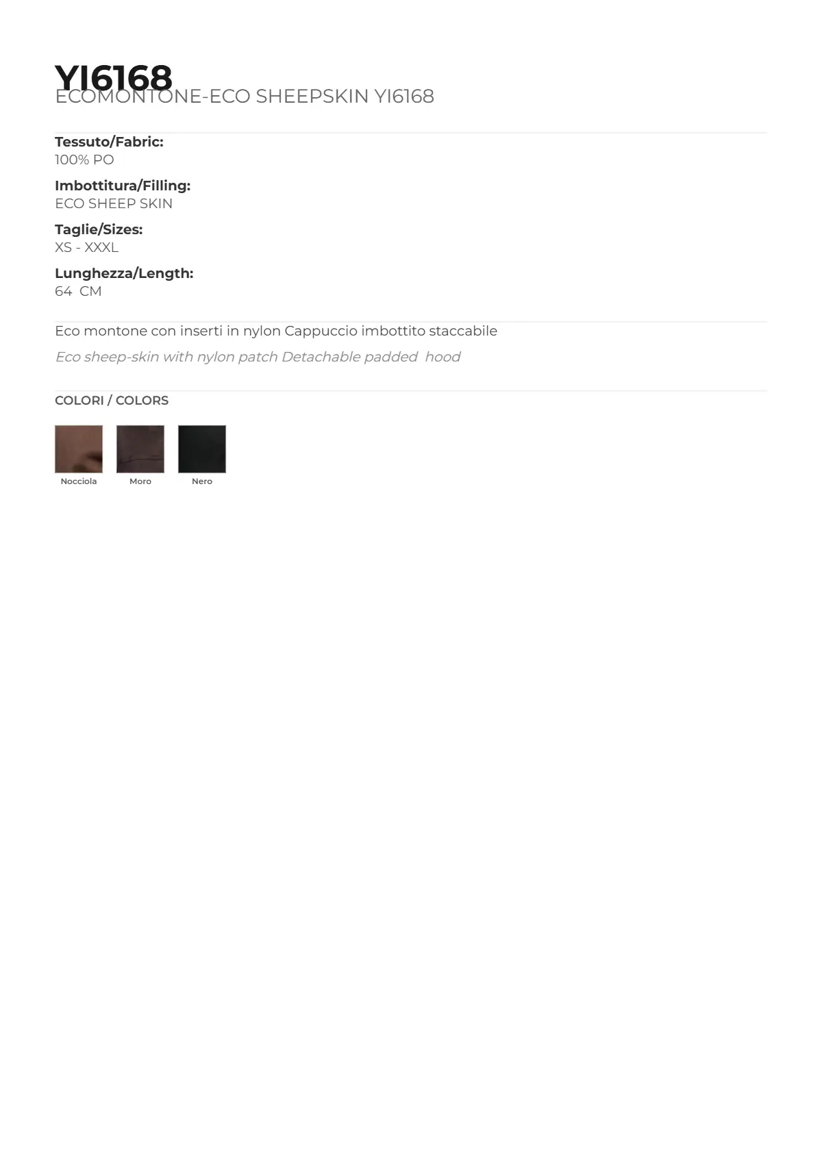 ECOMONTONE/ECOSHEEPSKIN MOD. YI6168 - Image 4