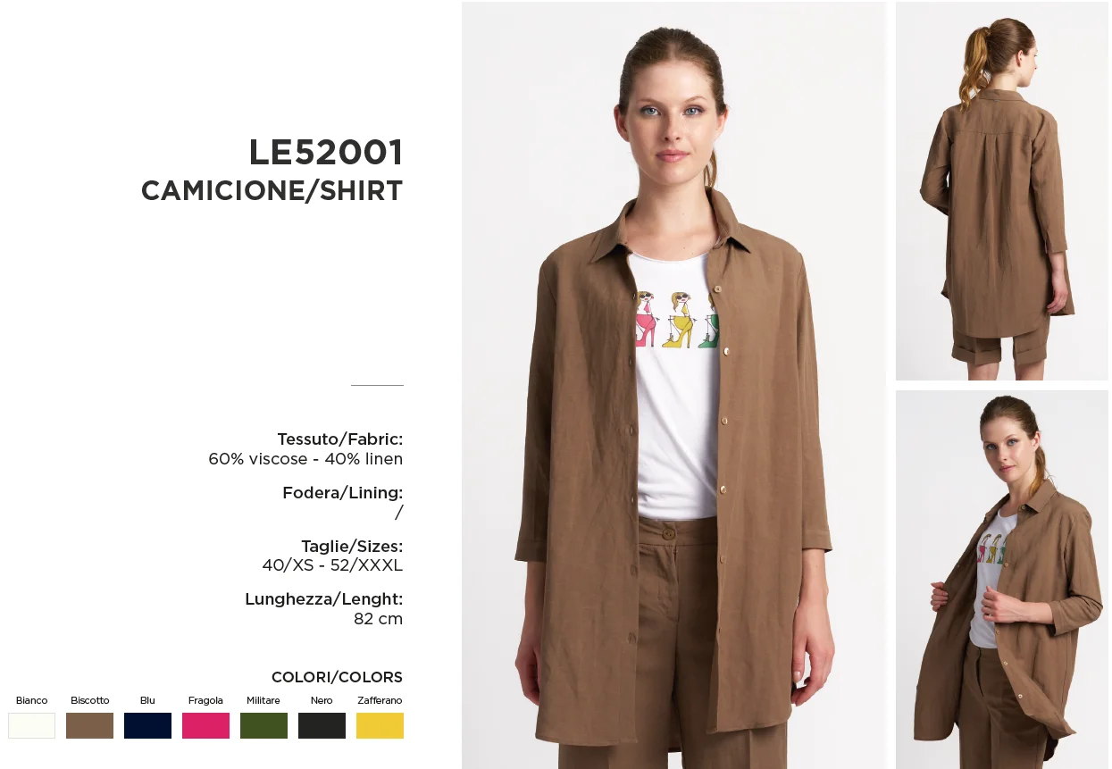 CAMICIONE MOD. LE52001 - Image 2