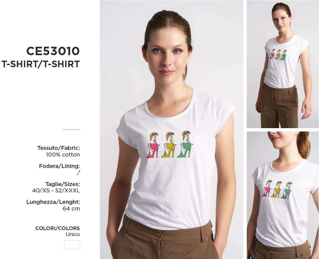 T-SHIRT MOD. CE53010CM - immagine 2