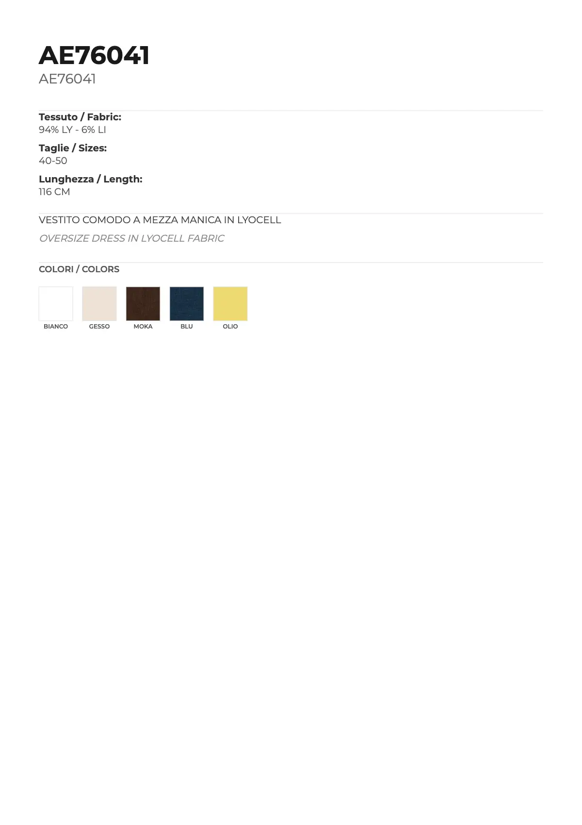VESTITO MOD. AE76041 - Image 6