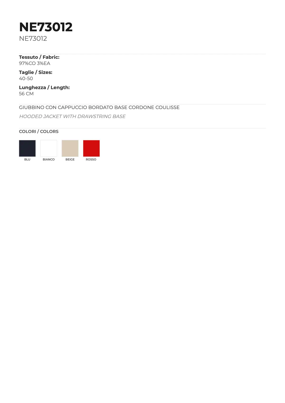 GIUBBINO MOD. NE73012 - Image 6