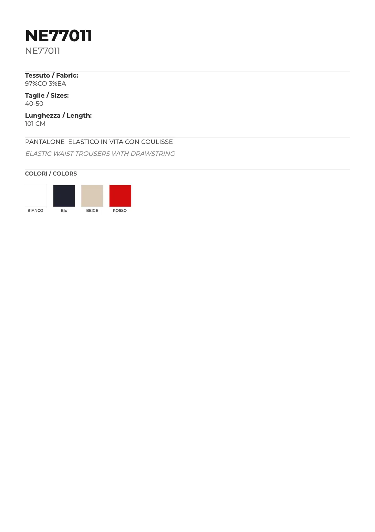 PANTALONE MOD. NE77011 - Image 6