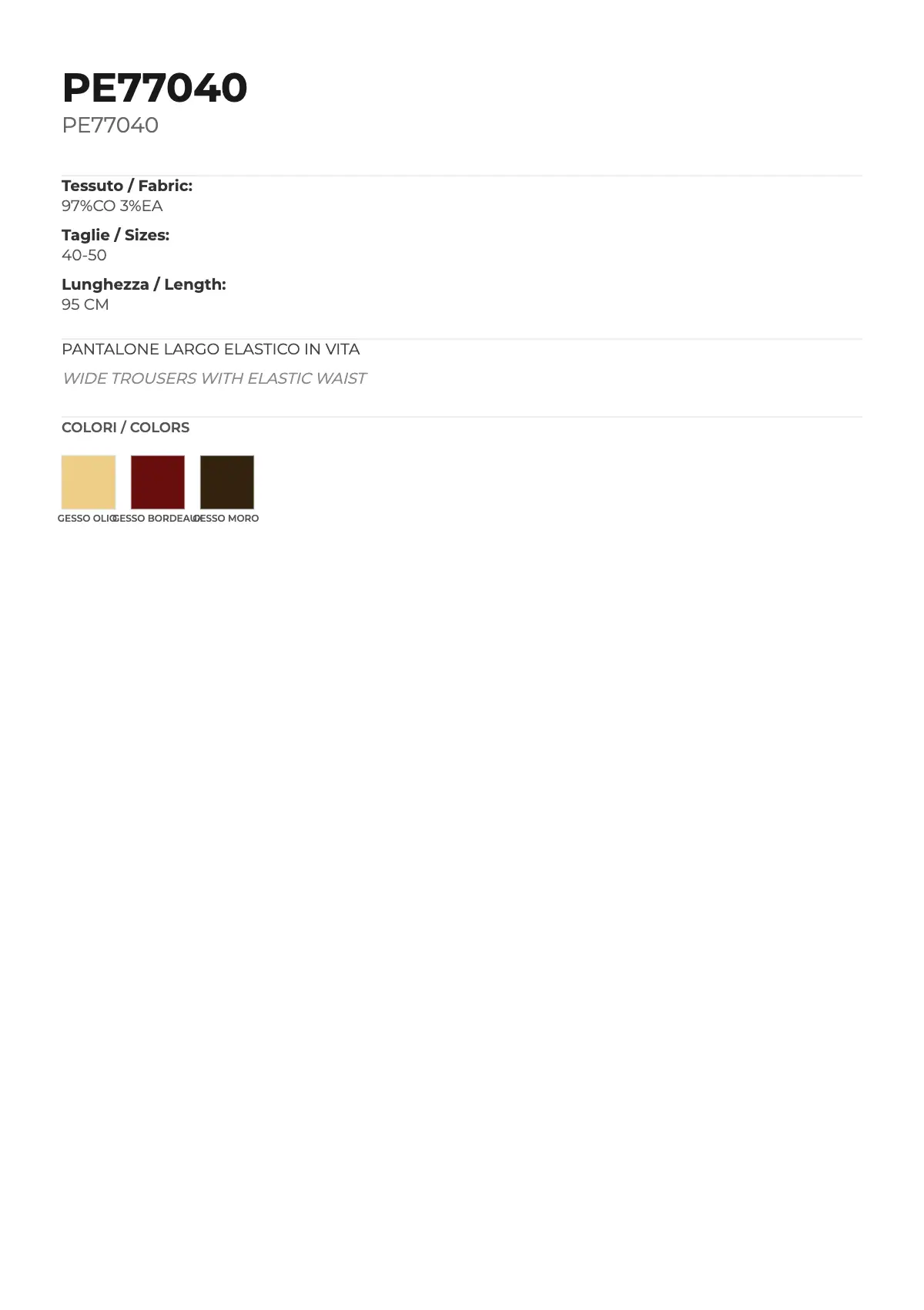 PANTALONE MOD. PE77040 - Image 6