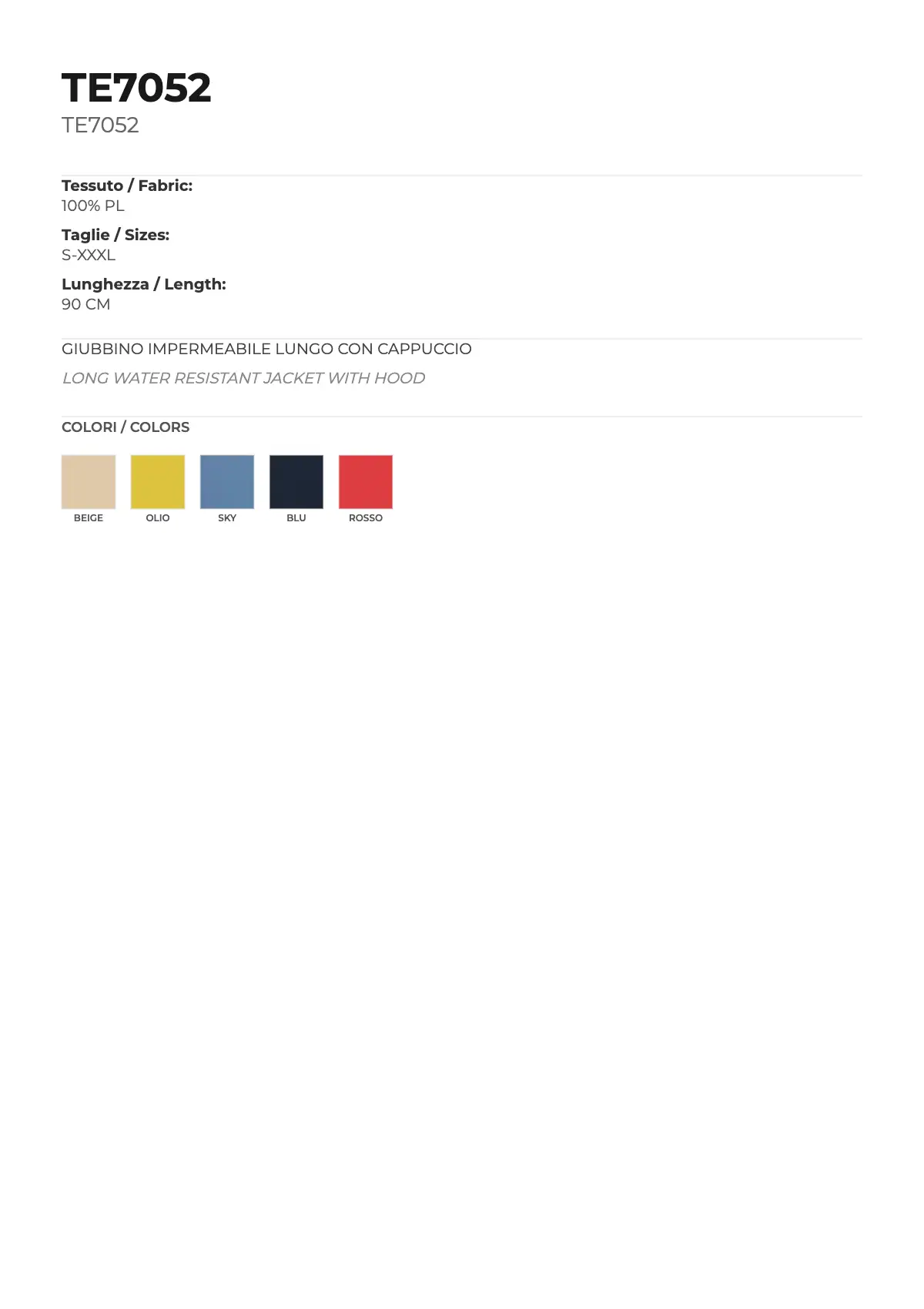 GIUBBINO MOD. TE7052 - Image 6