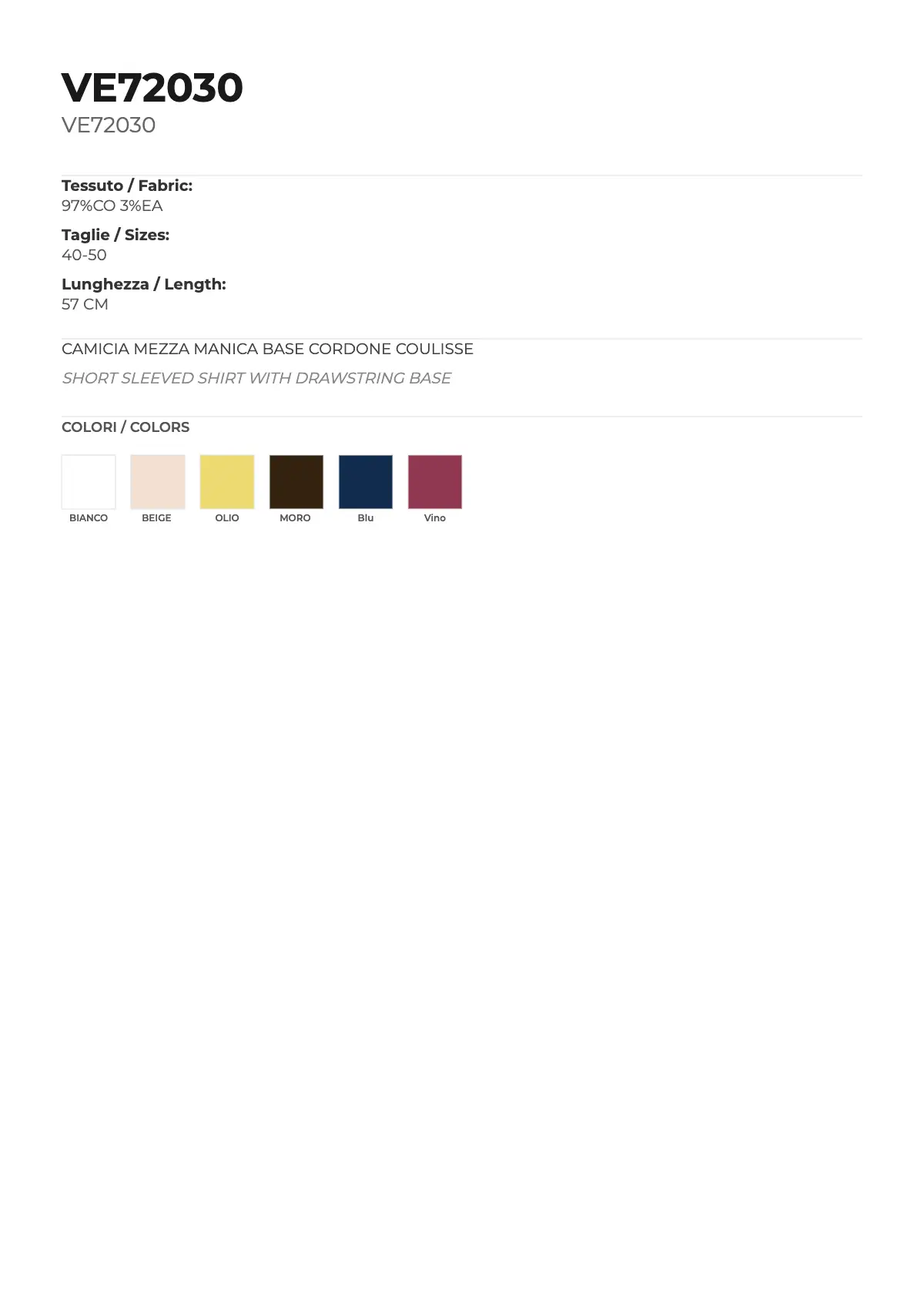 CAMICIA MOD. VE72030 - Image 6