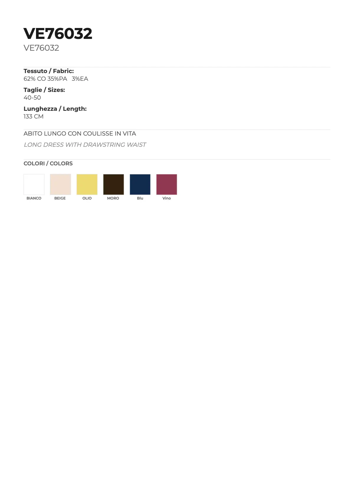 ABITO MOD. VE76032 - Image 6